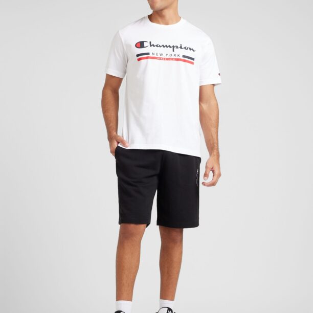 Champion Authentic Athletic Apparel Pantaloni  negru / alb