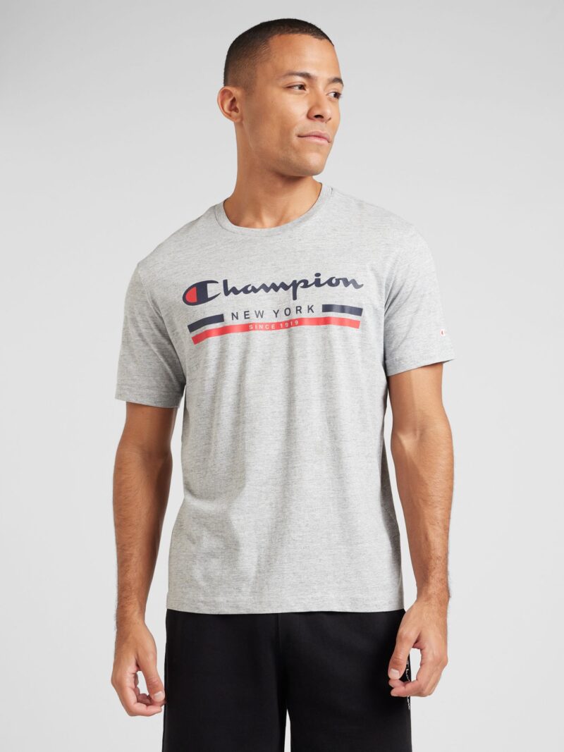 Cumpăra Champion Authentic Athletic Apparel Tricou  bleumarin / gri amestecat / roșu