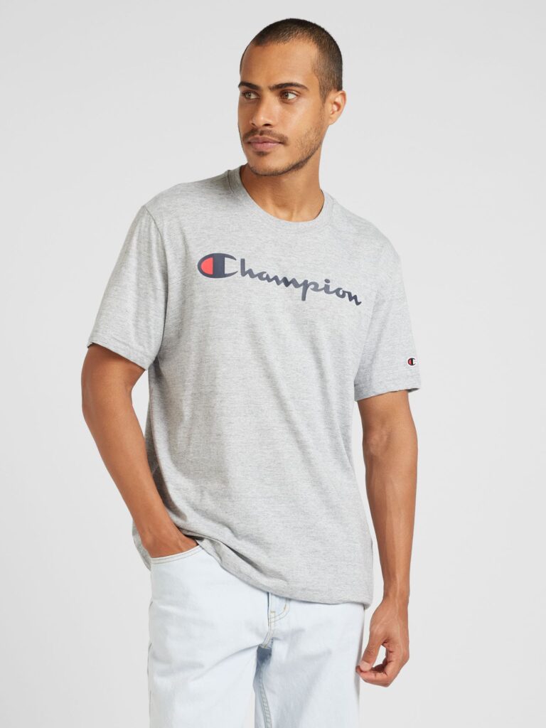 Champion Authentic Athletic Apparel Tricou  bleumarin / gri / roșu