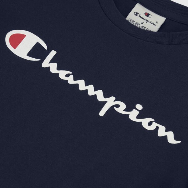 Champion Authentic Athletic Apparel Tricou  bleumarin / sângeriu / alb preţ