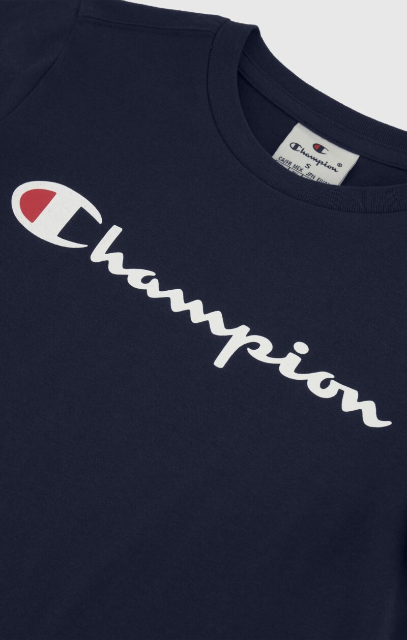 Champion Authentic Athletic Apparel Tricou  bleumarin / sângeriu / alb preţ