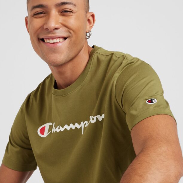 Champion Authentic Athletic Apparel Tricou  oliv / roșu / alb