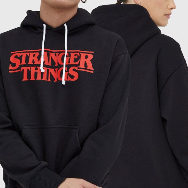 Champion bluza Xstranger Things culoarea negru