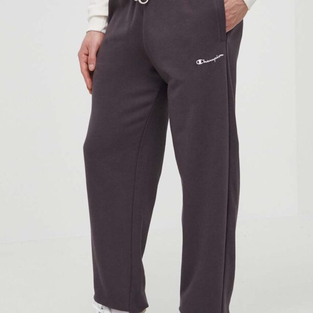 Champion pantaloni de trening culoarea gri