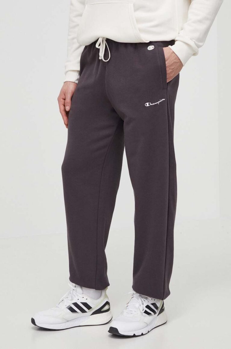 Champion pantaloni de trening culoarea gri