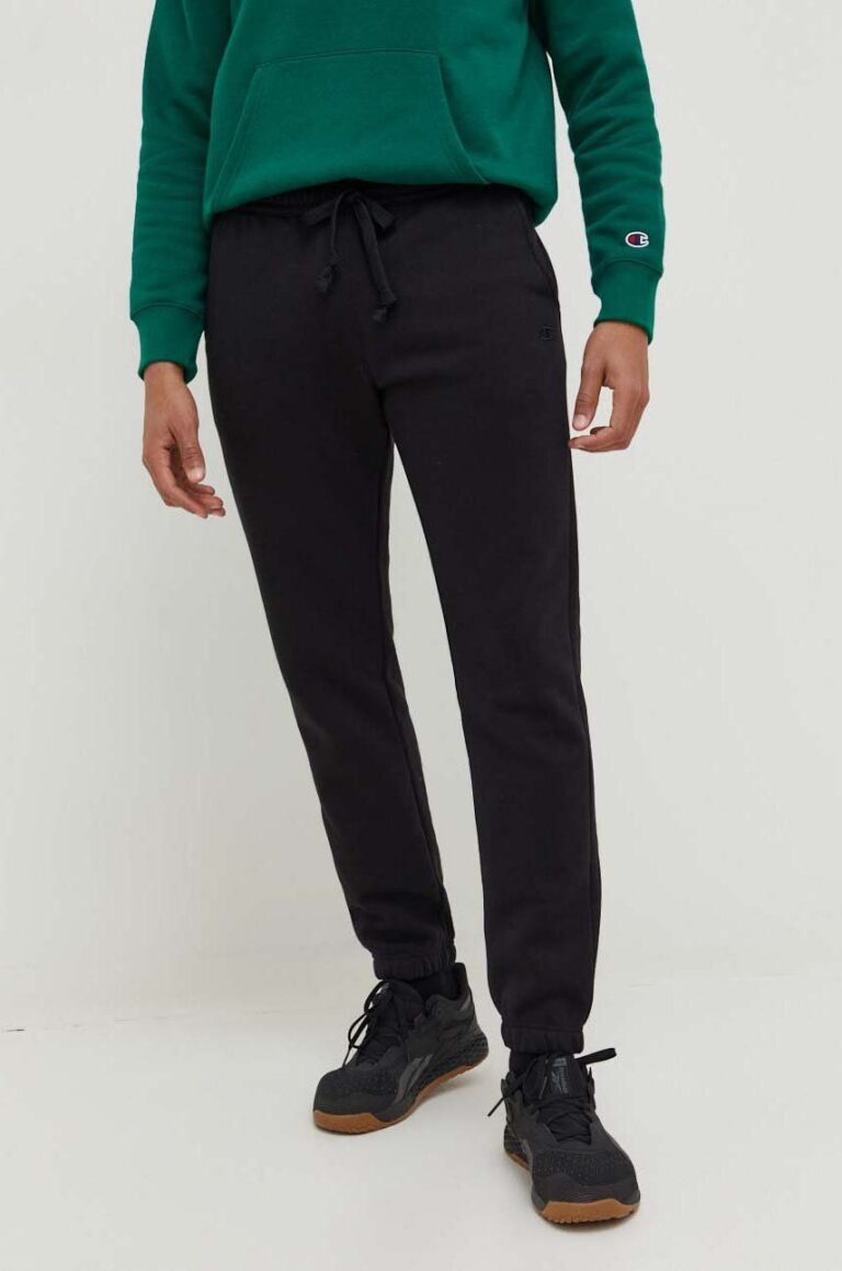 Champion pantaloni de trening culoarea negru