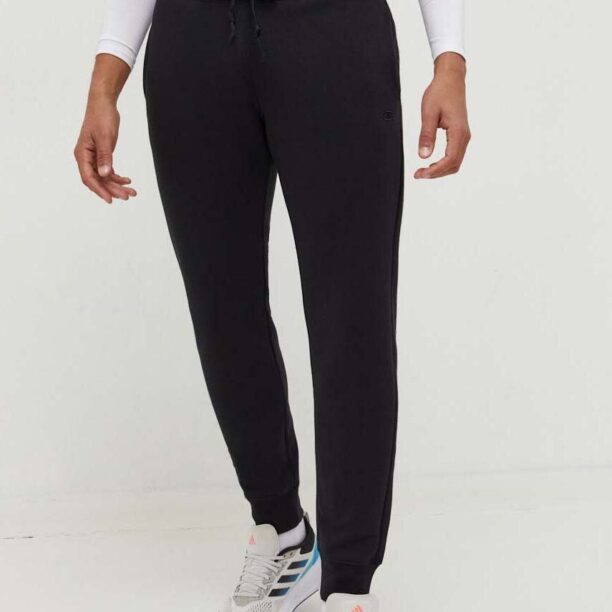 Champion pantaloni de trening culoarea negru