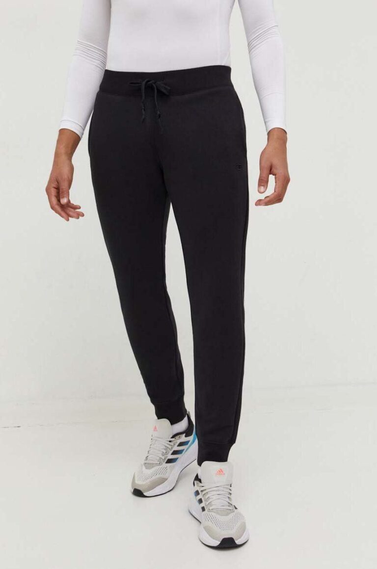 Champion pantaloni de trening culoarea negru