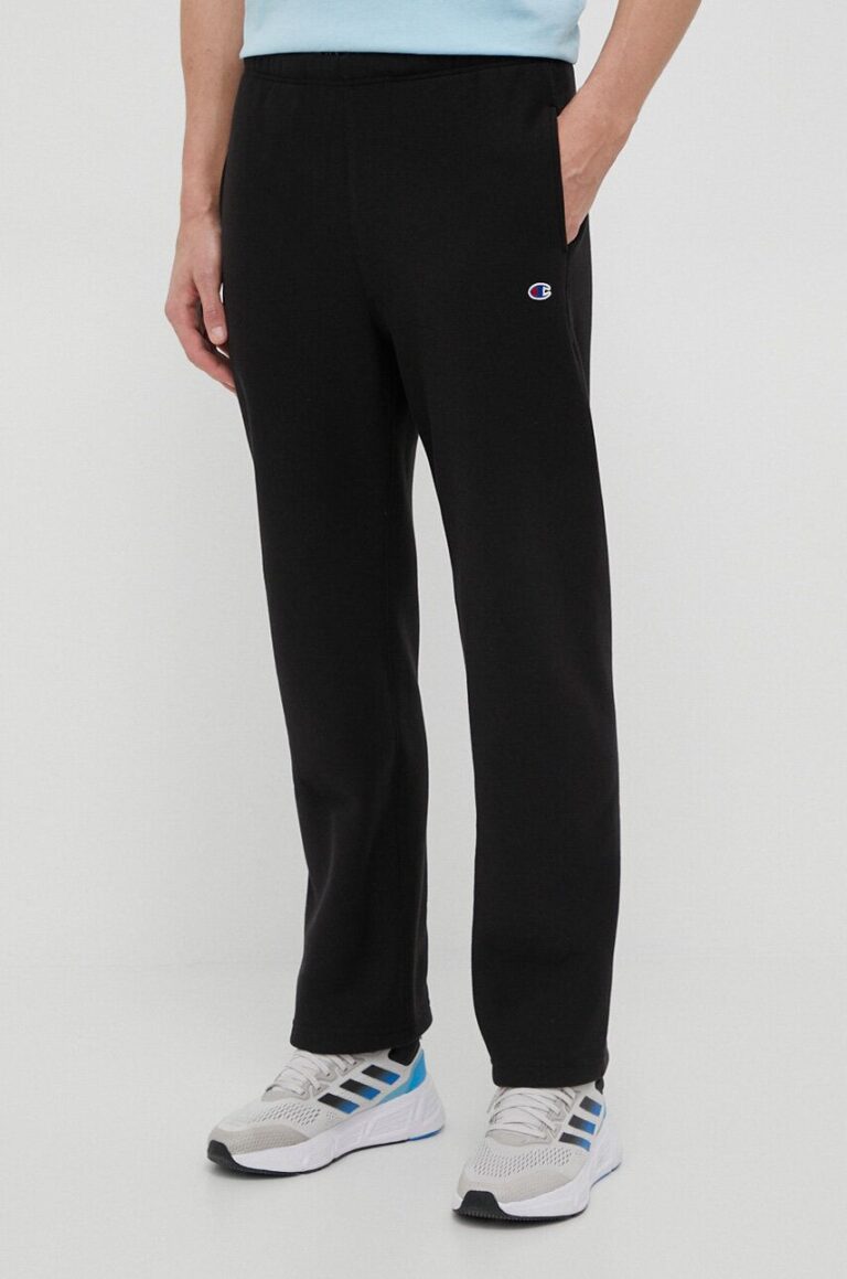 Champion pantaloni de trening culoarea negru