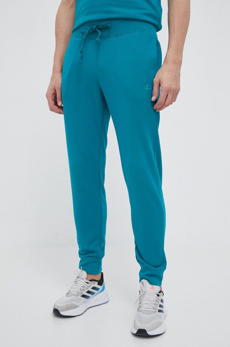 Champion pantaloni de trening culoarea verde