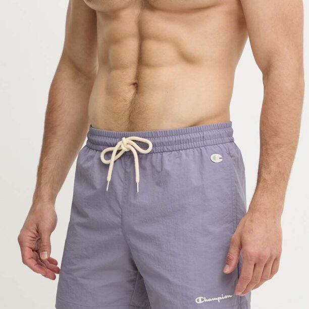 Champion pantaloni scurti culoarea violet