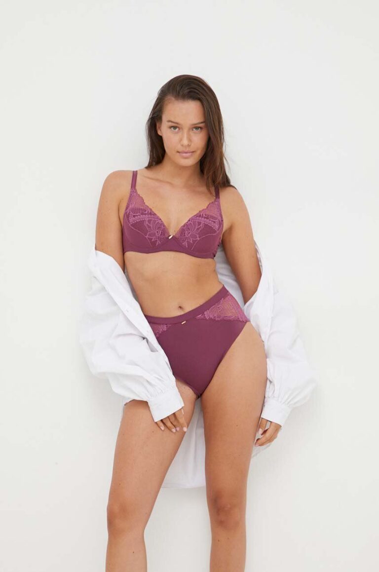 Chantelle chiloti culoarea violet preţ