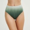 Chantelle chiloti de baie ONE SIZE culoarea verde