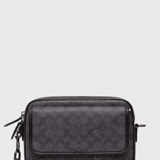 Coach borseta culoarea gri