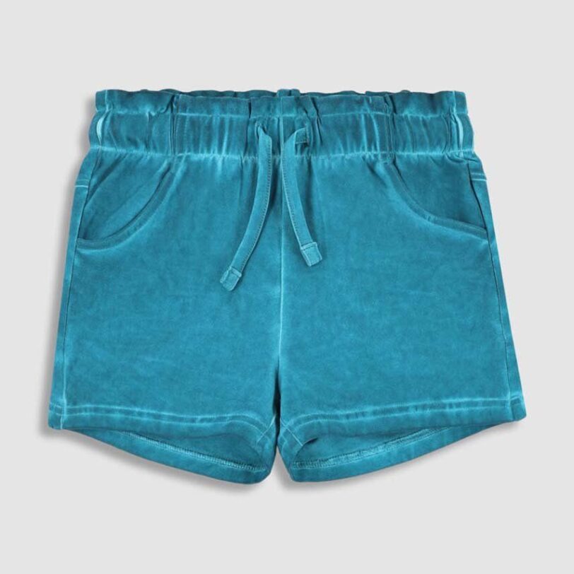 Coccodrillo pantaloni scurti copii culoarea verde