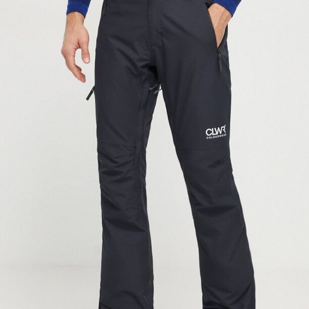 Colourwear pantaloni Sharp culoarea gri