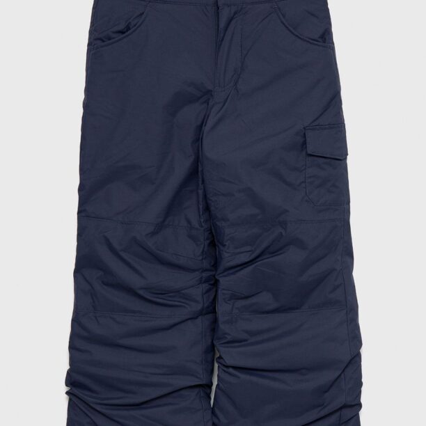 Columbia Pantaloni copii culoarea albastru marin