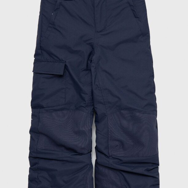 Columbia Pantaloni copii culoarea albastru marin