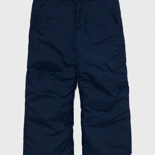 Columbia Pantaloni copii culoarea albastru marin