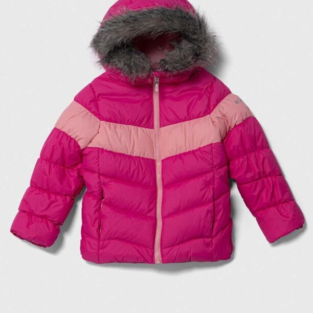 Columbia geaca copii G Arctic Blast II Jacket culoarea roz