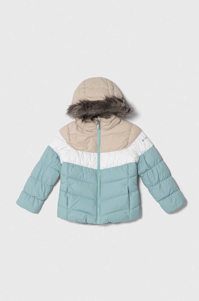 Columbia geaca copii G Arctic Blast II Jacket culoarea turcoaz