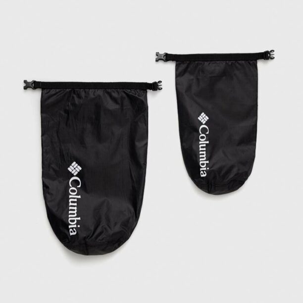 Columbia huse impermeabile Tandem Trail 2-pack culoarea negru