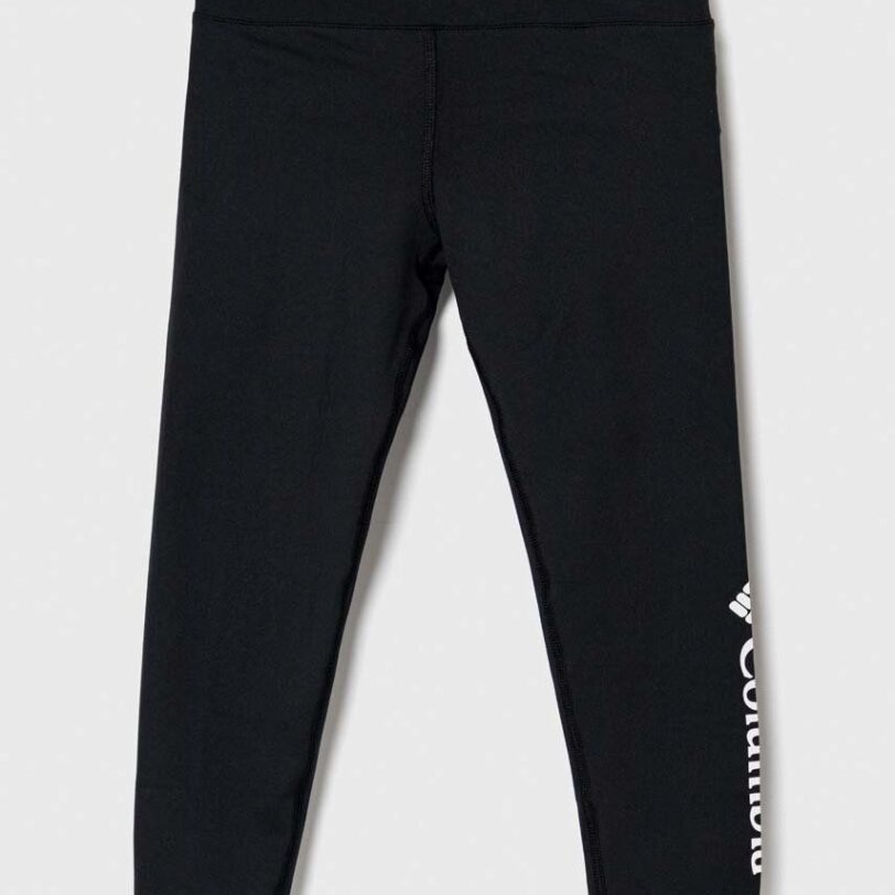 Columbia leggins copii Columbia Hike Leggi culoarea negru
