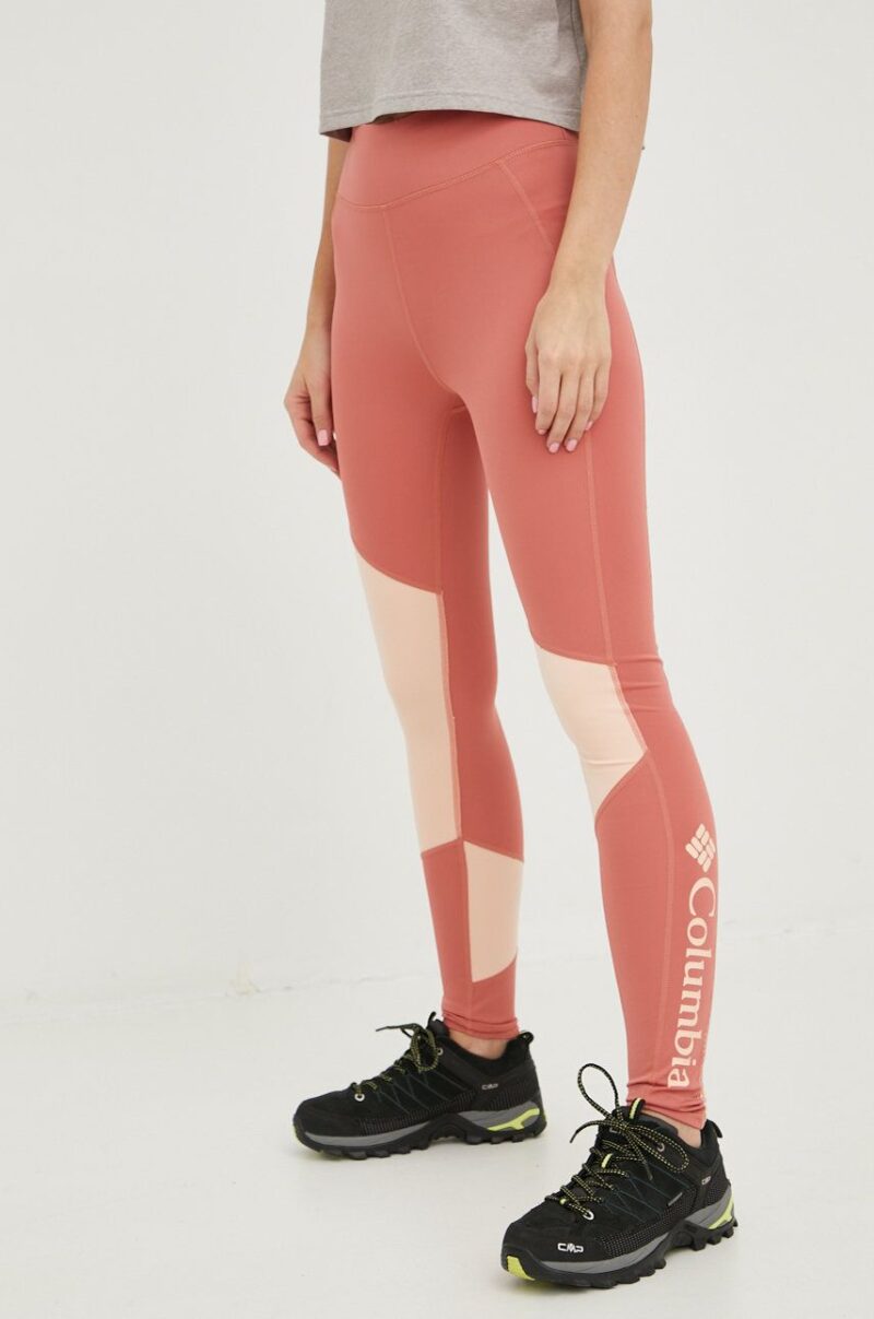 Columbia leggins sport Lodge Colorblock femei