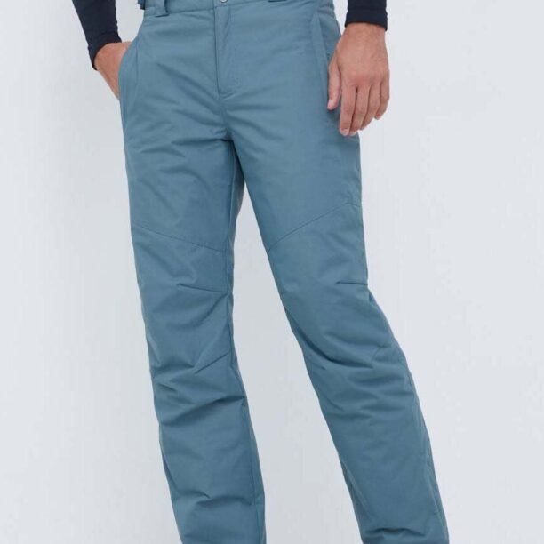 Columbia pantaloni Bugaboo culoarea turcoaz