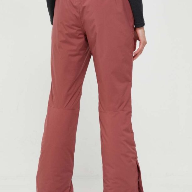 Columbia pantaloni Shafer Canyon Insulated culoarea bordo preţ