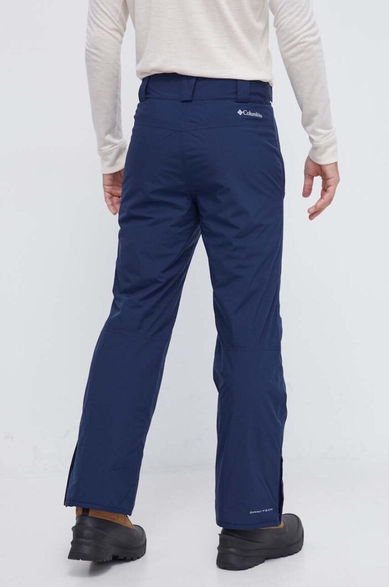 Columbia pantaloni Shafer Canyon culoarea albastru marin preţ