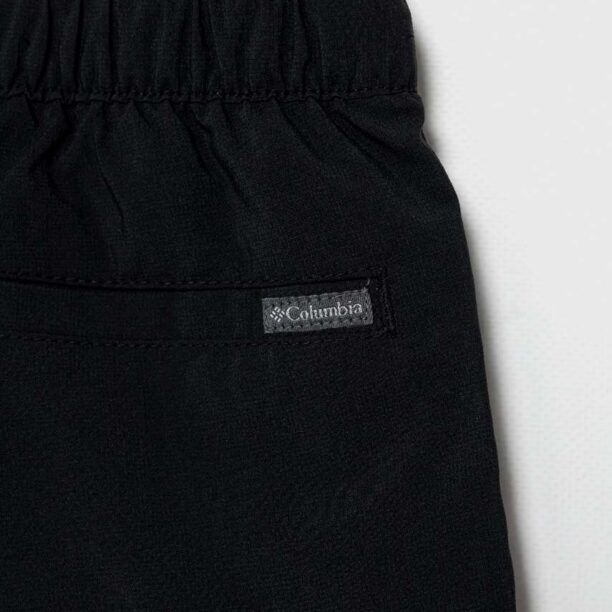 Columbia pantaloni copii Silver Ridge Utilit culoarea negru preţ