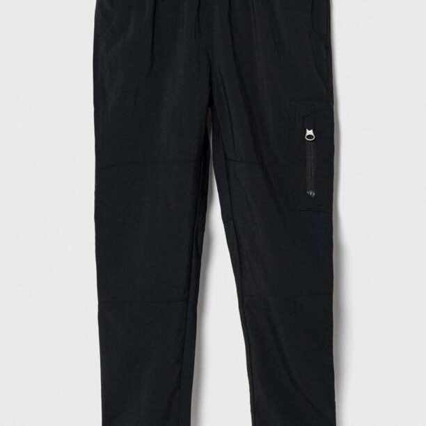 Columbia pantaloni copii Silver Ridge Utilit culoarea negru