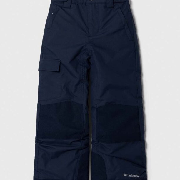 Columbia pantaloni copii culoarea albastru marin