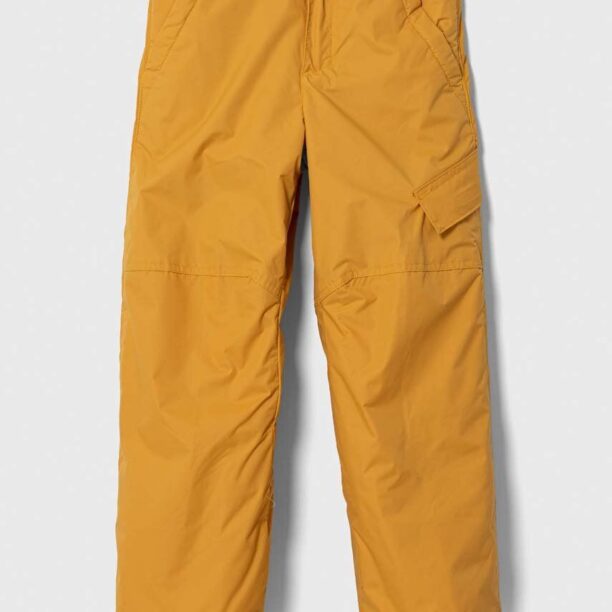 Columbia pantaloni copii culoarea galben