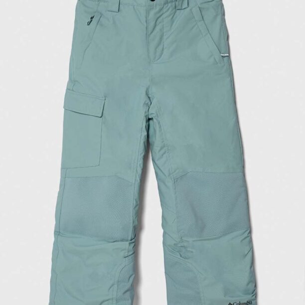 Columbia pantaloni copii culoarea turcoaz