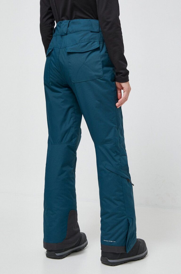 Columbia pantaloni culoarea verde preţ