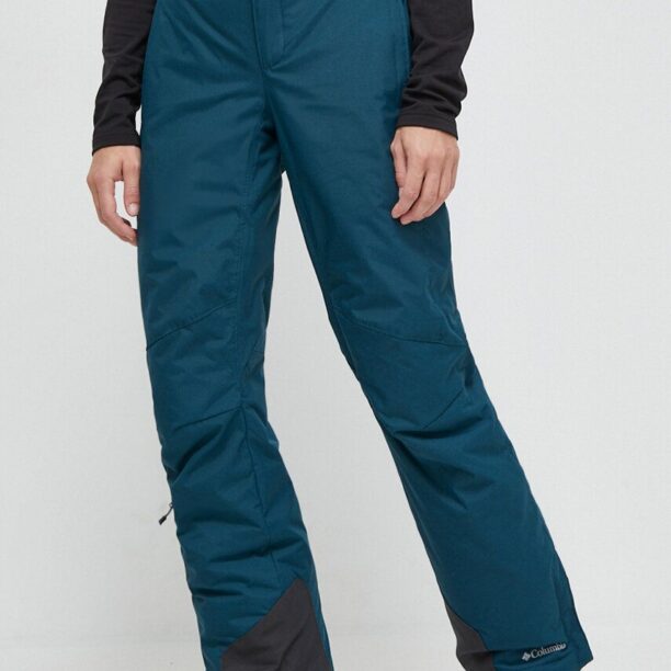 Columbia pantaloni culoarea verde