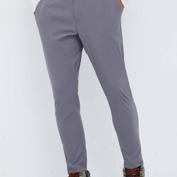 Columbia pantaloni de exterior Black Mesa culoarea gri