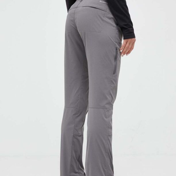 Columbia pantaloni de exterior Saturday Trail culoarea gri 2016661 preţ