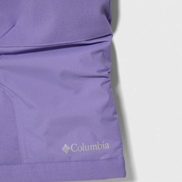 Columbia pantaloni de schi pentru copii culoarea violet preţ