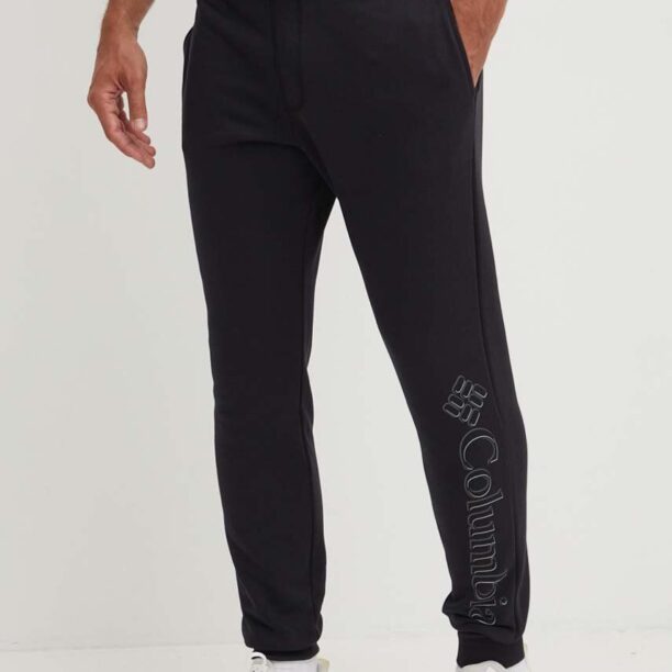 Columbia pantaloni de trening CSC Logo culoarea negru