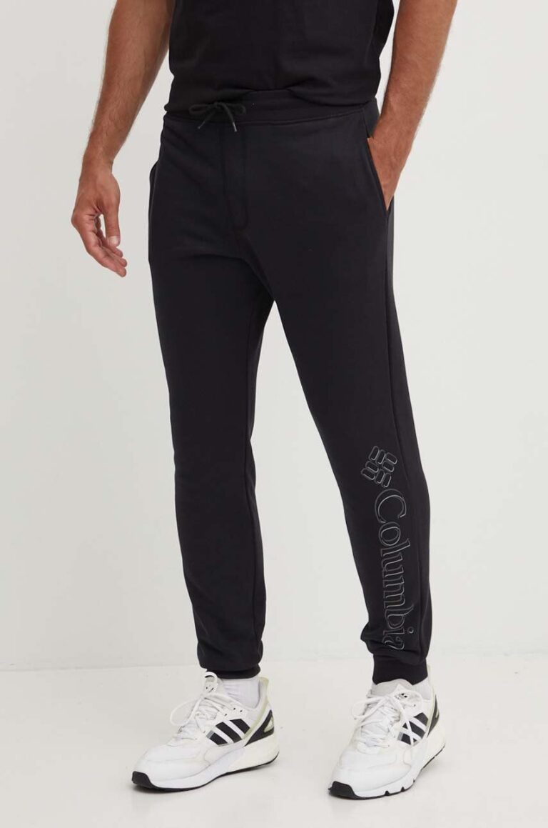 Columbia pantaloni de trening CSC Logo culoarea negru