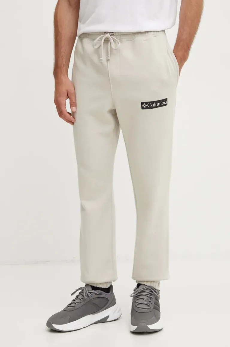 Columbia pantaloni de trening culoarea bej