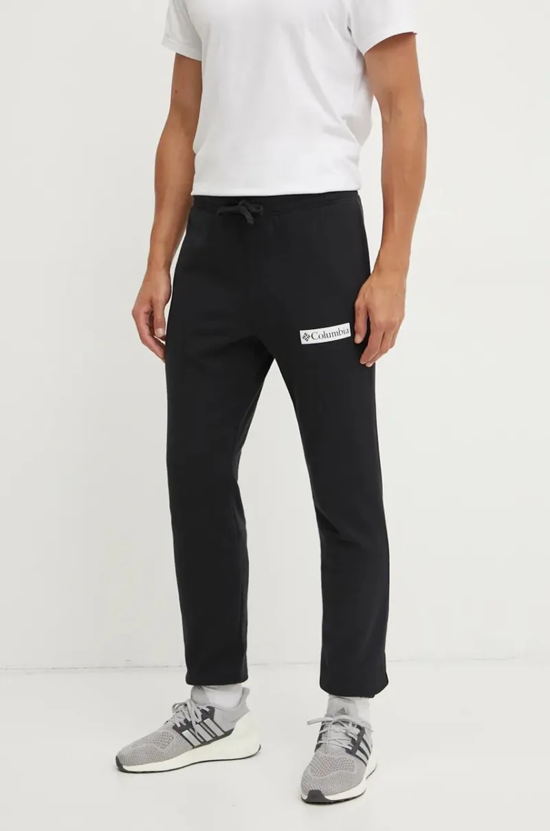 Columbia pantaloni de trening culoarea negru