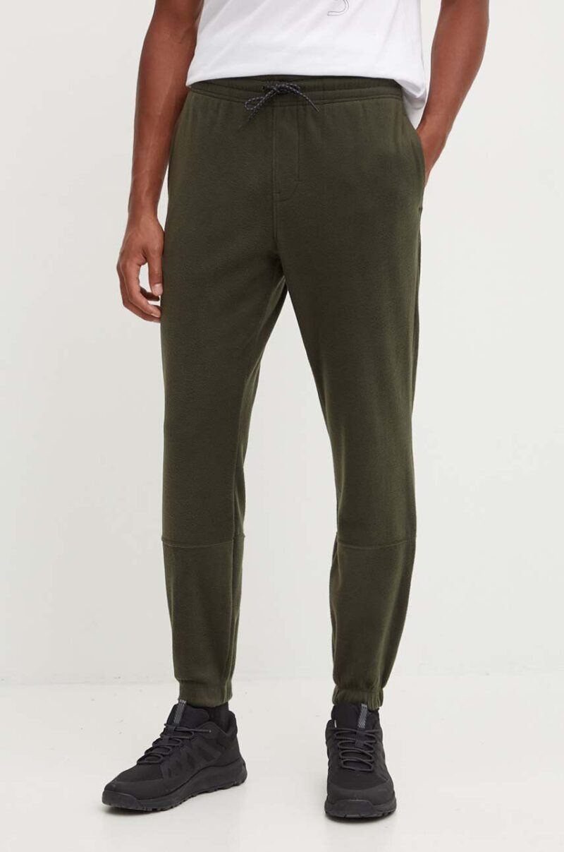 Columbia pantaloni de trening culoarea verde