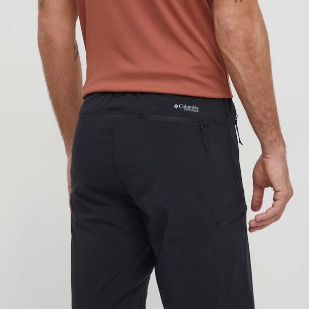 Columbia pantaloni scurți outdoor Triple Canyon II culoarea negru 2071973 preţ