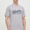 Columbia tricou din bumbac Rockaway River culoarea gri