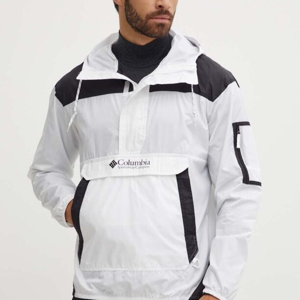 Columbia windbreaker TERREX Challenger culoarea alb