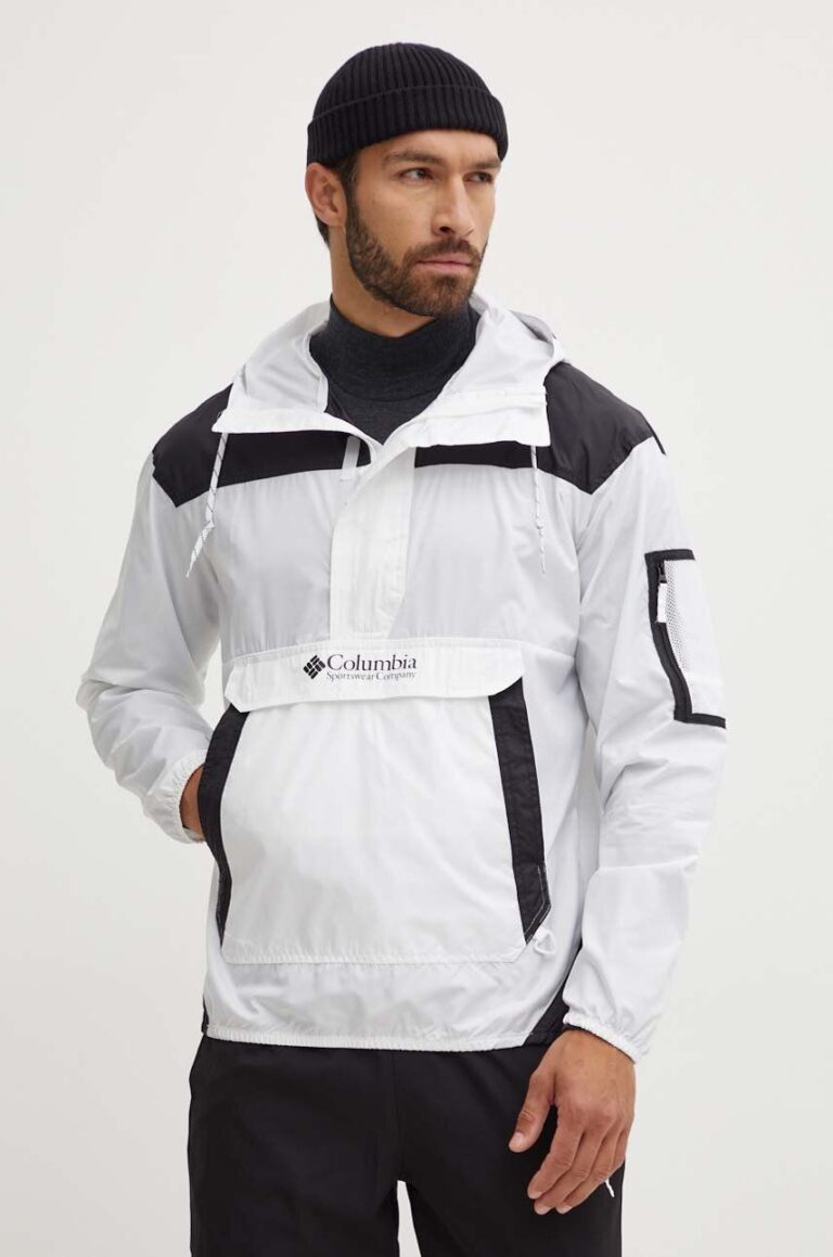 Columbia windbreaker TERREX Challenger culoarea alb